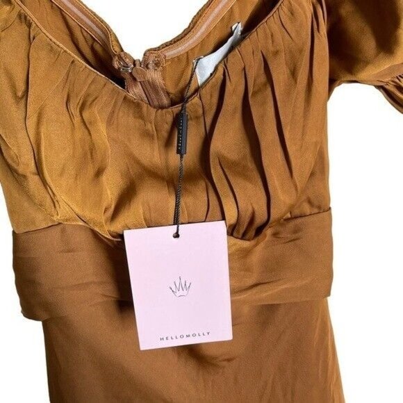 HELLO Molly SKY CHILD MAXI DRESS CHOCOLATE  Women’s Size XL - Picture 7 of 11